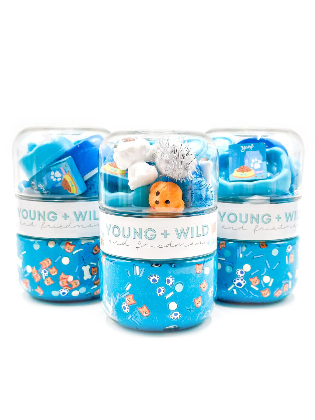 BLUE PET SHOP GRAB & GO DOUGH JAR