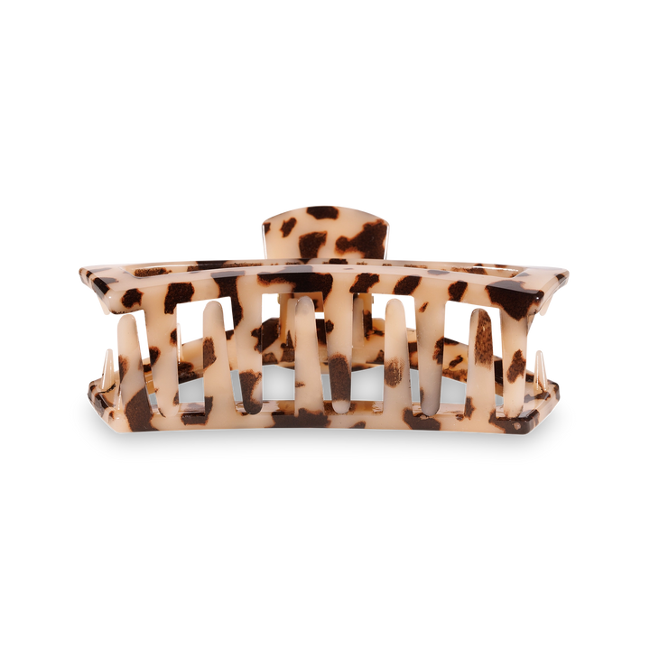 TELETIES OPEN HAIR CLIP BLONDE TORTOISE