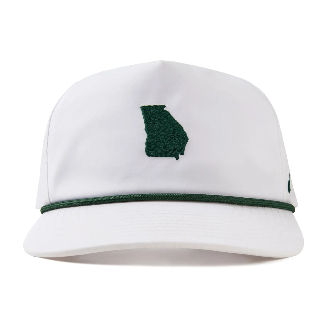WHITE STATE LINE HAT
