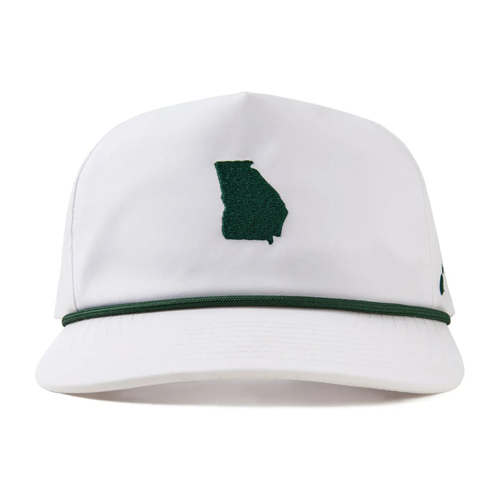 WHITE STATE LINE HAT