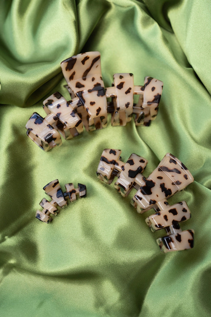 TELETIES HAIR CLIP BLONDE TORTOISE