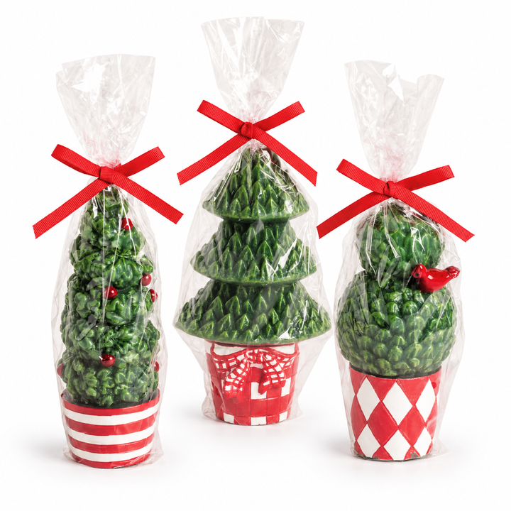 TOPIARY HOLIDAY GIFT CANDLE