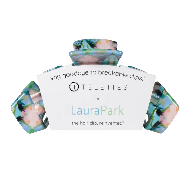 TELETIES X LAURA PARK | CLASSIC ISLAND HOUSE HAIR CLIP