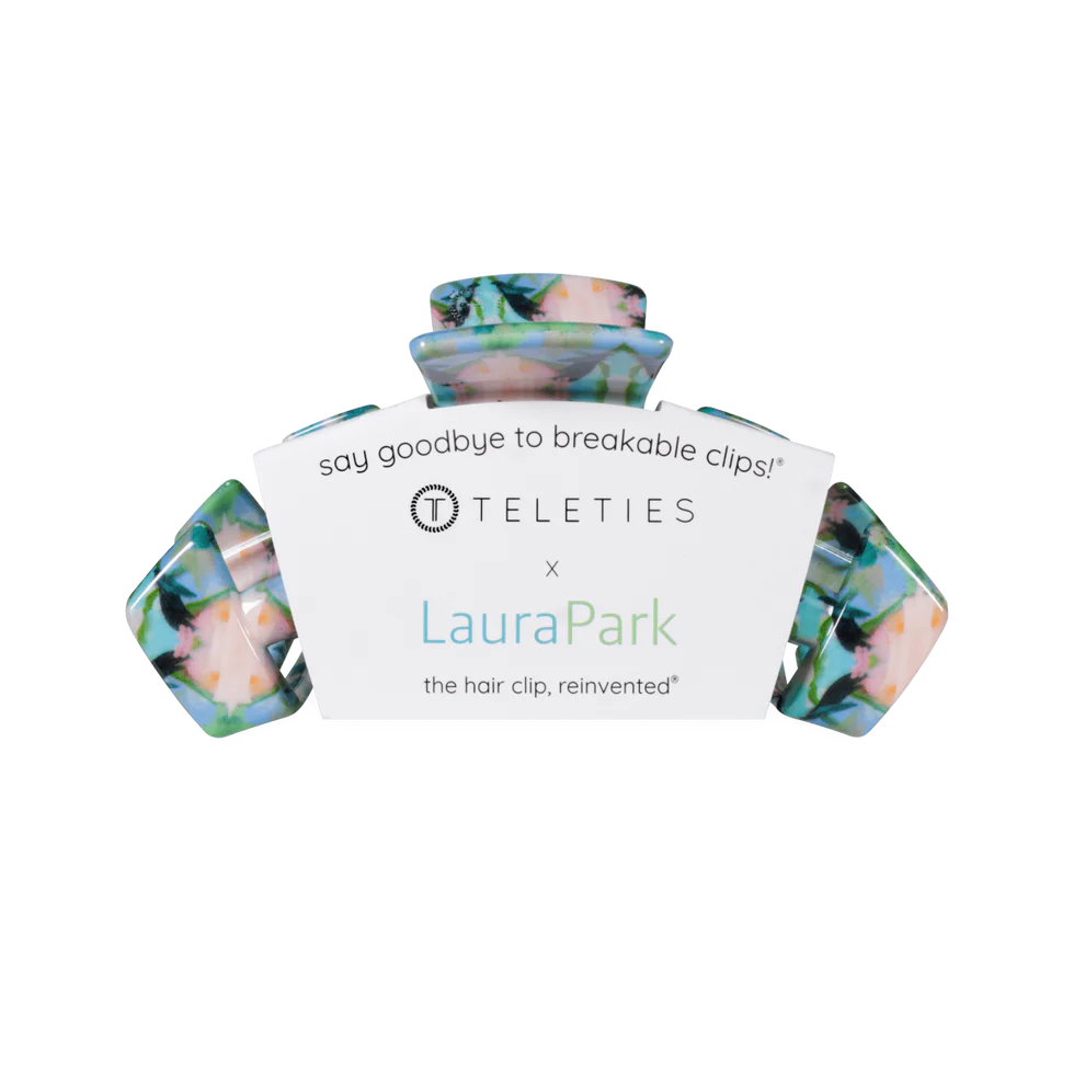 TELETIES X LAURA PARK | CLASSIC ISLAND HOUSE HAIR CLIP