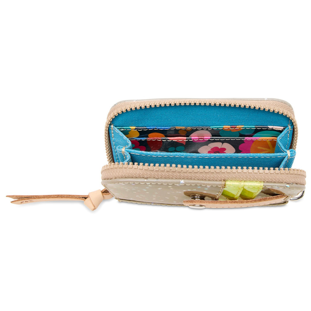Faye Zippy Wallet by Consuela - close-up detail