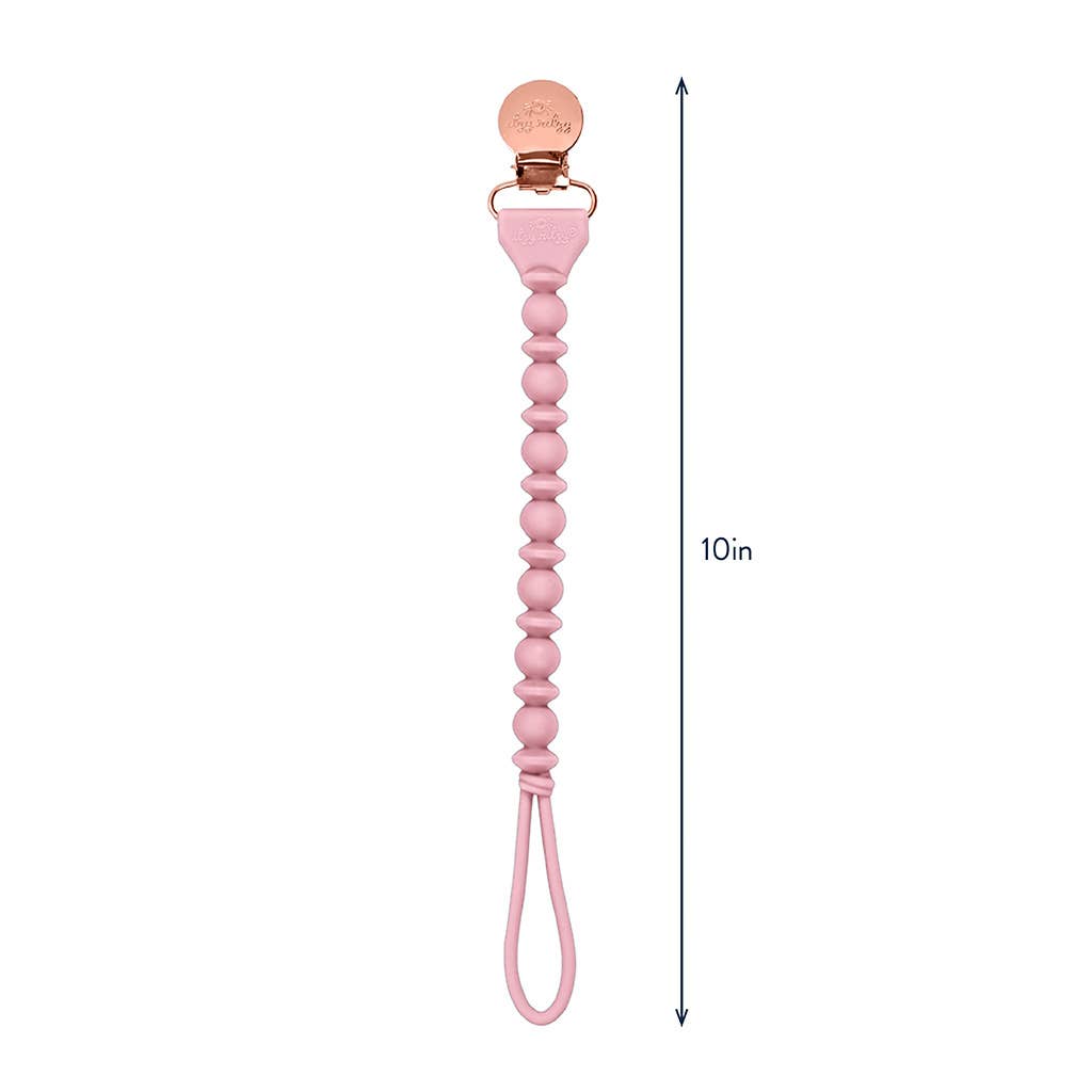 ITZY PACI STRAP SILICONE ONE-PIECE PACIFIER CLIP