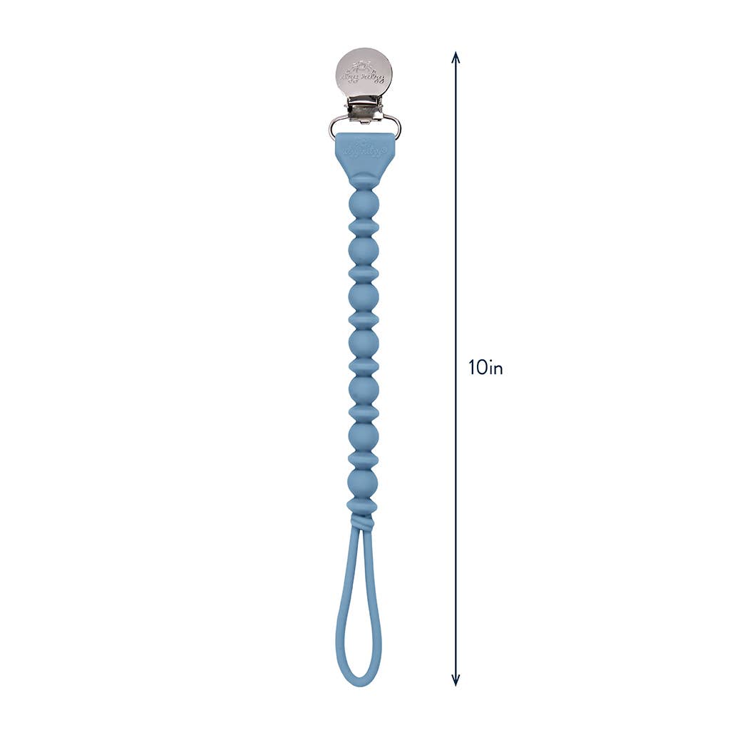 ITZY PACI STRAP SILICONE ONE-PIECE PACIFIER CLIP