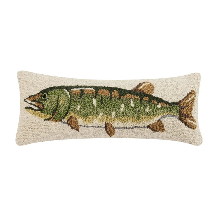 NORTHERN PIKE FISH HOOK PILLOW