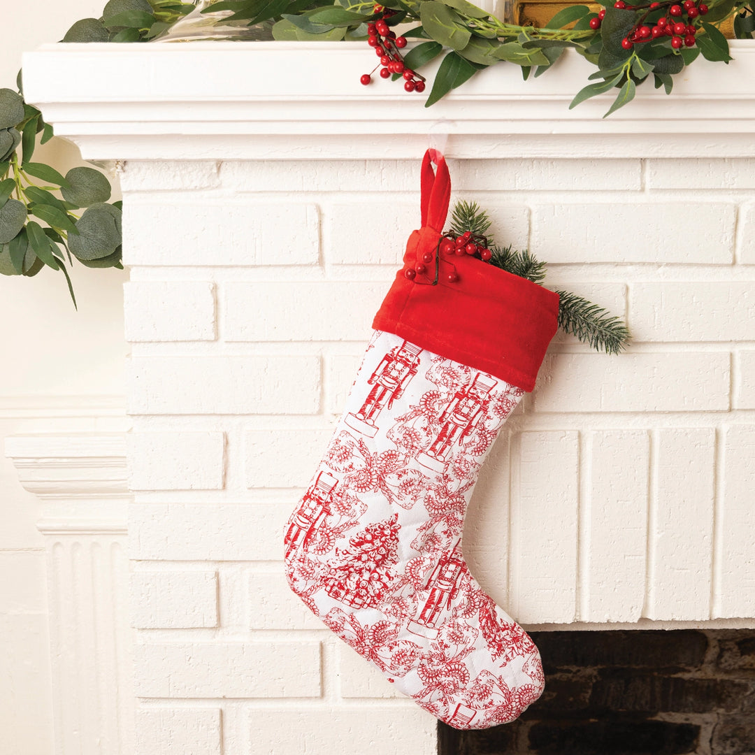 NUTCRACKER QUILTED STOCKING