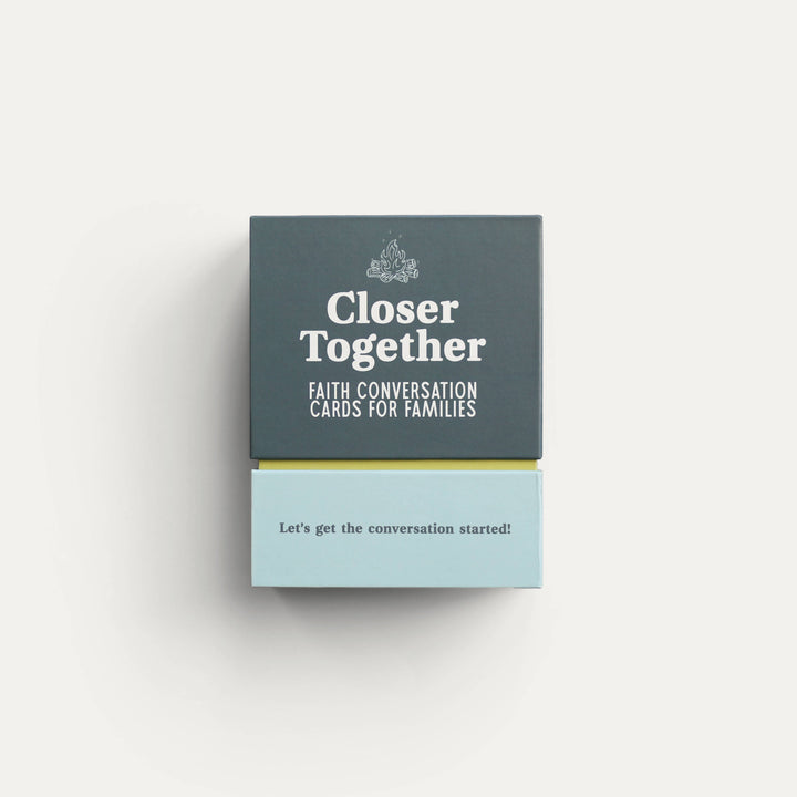 CLOSER TOGETHER: CHRISTIAN FAMILY CONVERSATION CARDS