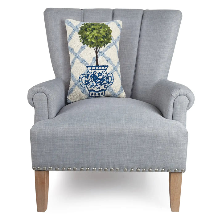 BALL TOPIARY HOOK PILLOW