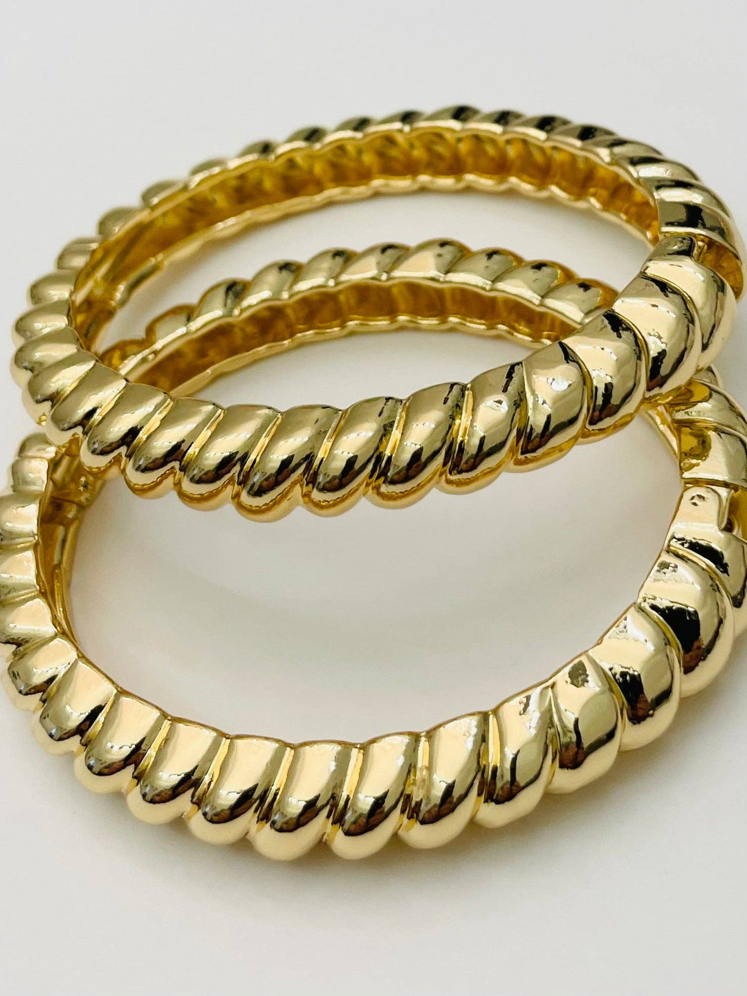 GOLD NARROW CABLE BRACELET