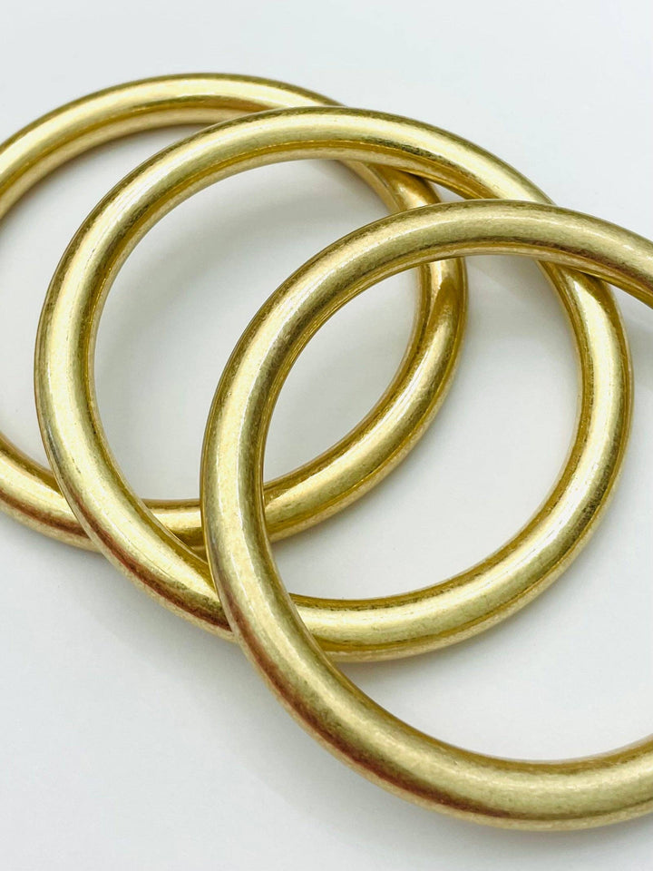 MATTE GOLD CHIC BOLD VINTAGE BANGLES SET