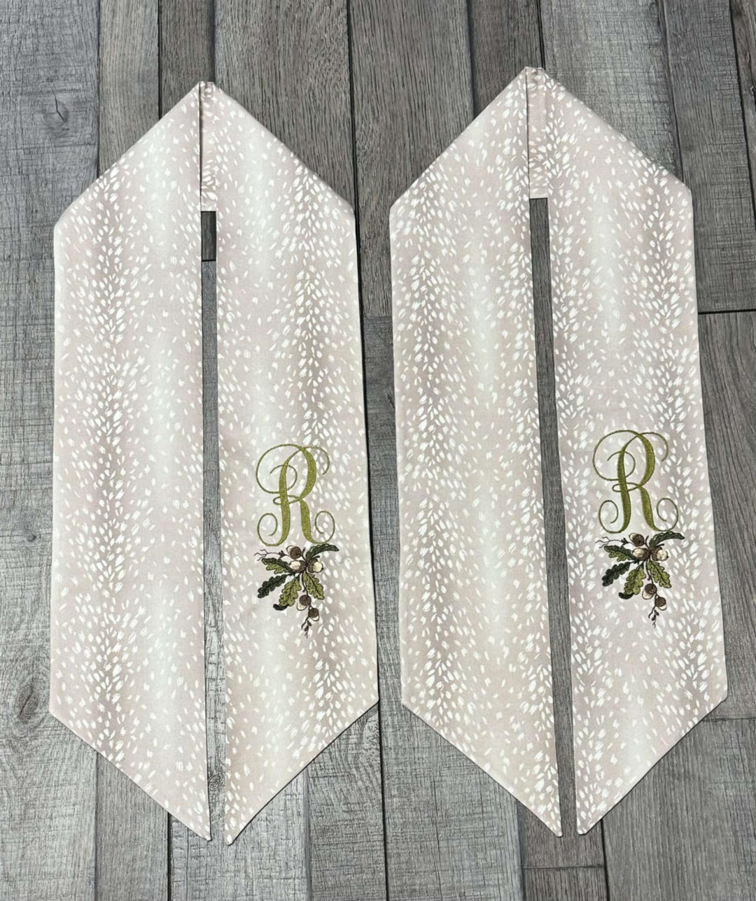 FAWN/ANTELOPE WREATH SASH