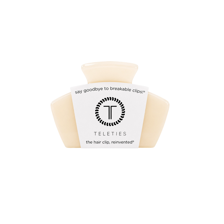 TELETIES HAIR CLIP ALMOND BEIGE