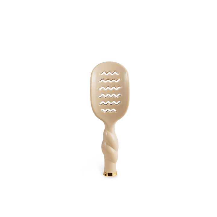 TAN MINI VENTED HAIR BRUSH
