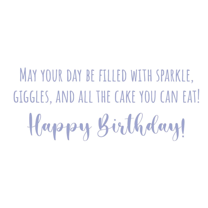 WISH BIRTHDAY GIRL GREETING CARD