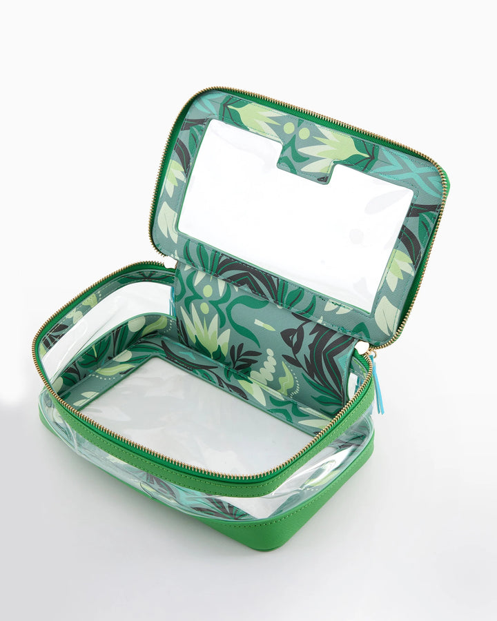 Oh My Mahjong Green Tile Storage Bag mahjong tile storage bag for organized game night accessories | Walker Boutique