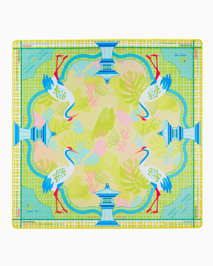 Oh My Mahjong Hampton Mat in Tube mahjong mat in tube for stylish game night table setup | Walker Boutique