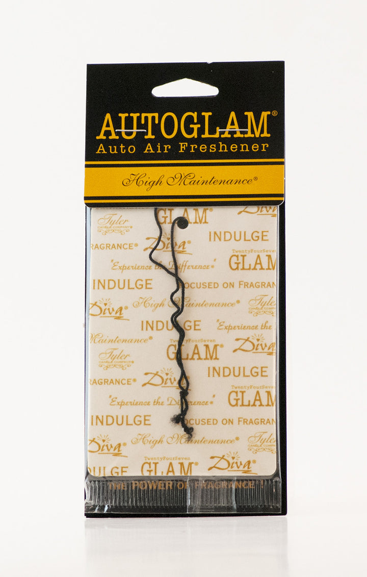 Tyler Candle Autoglam High Maintenance – Luxury Car Air Freshener with Signature Tyler Fragrances | Walker Boutique