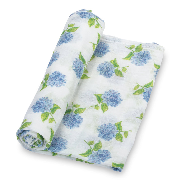 YOU HAD ME AT HYDRANGEA SWADDLE BLANKET