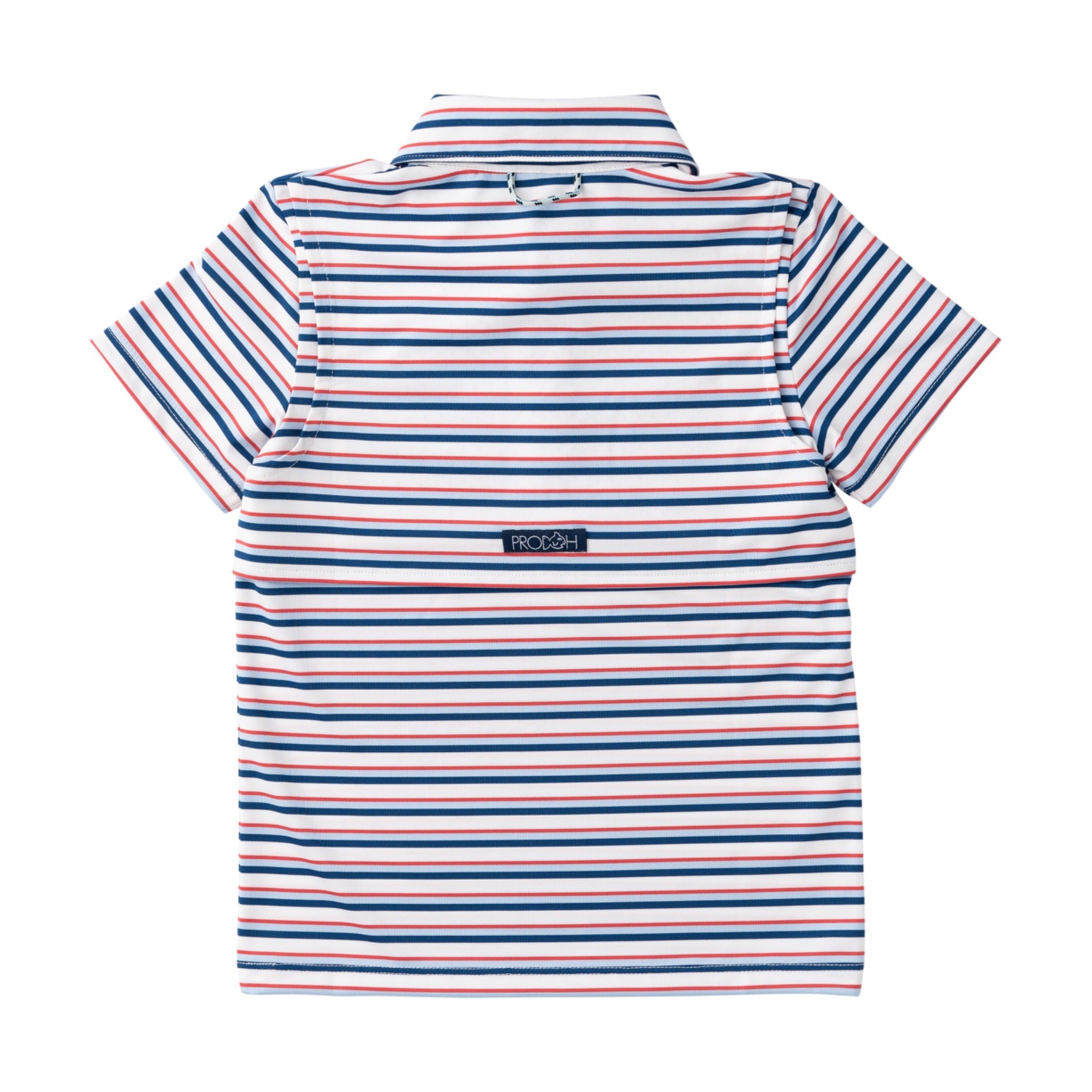 Independence Day Stripe Boys' Pro Performance Polo | Prodoh Kids