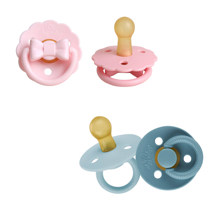 ITZY SOOTHER NATURAL RUBBER PACI SET