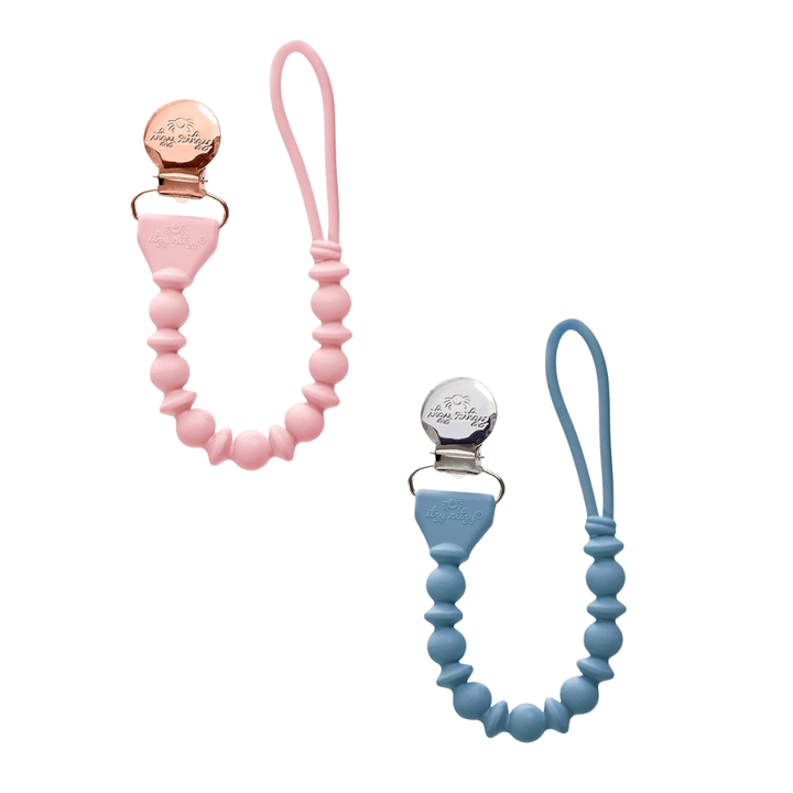 ITZY PACI STRAP SILICONE ONE-PIECE PACIFIER CLIP