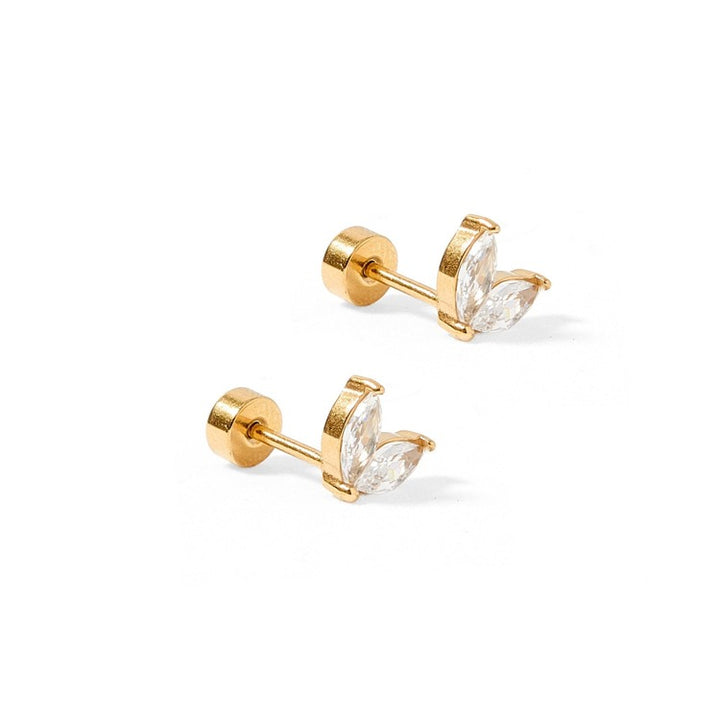 SCREWBACK STUD EARRING