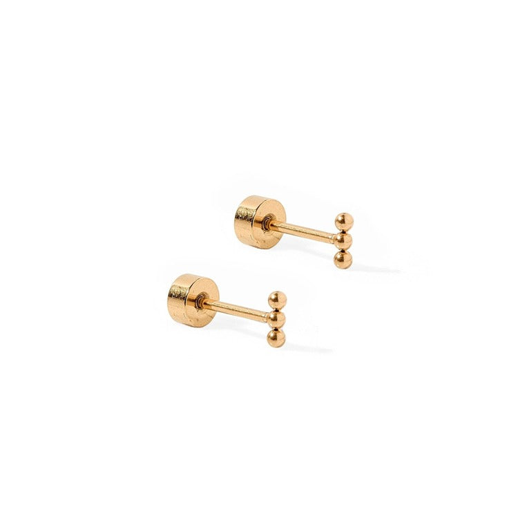 SCREWBACK STUD EARRING