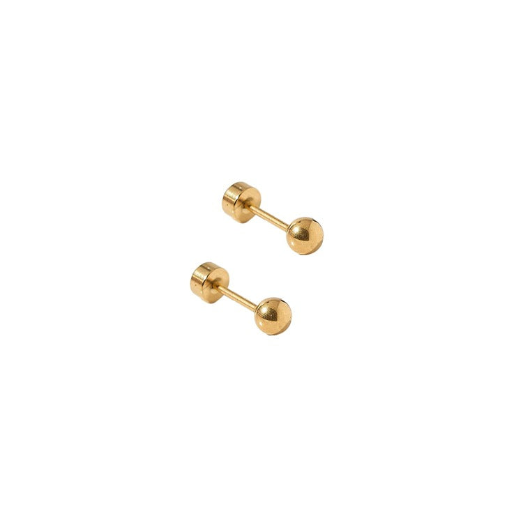 SCREWBACK STUD EARRING