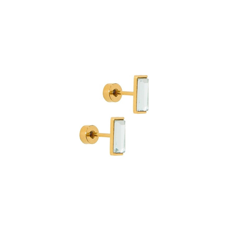 SCREWBACK STUD EARRING