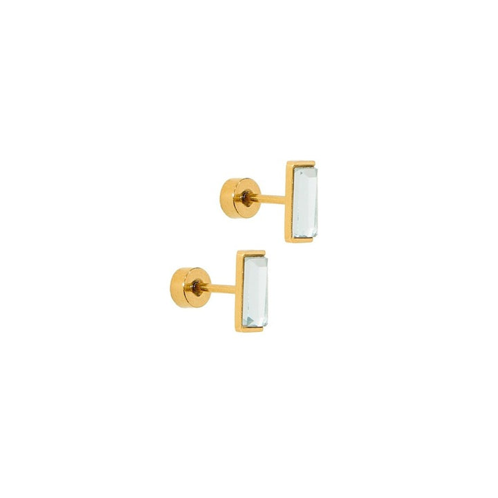 SCREWBACK STUD EARRING