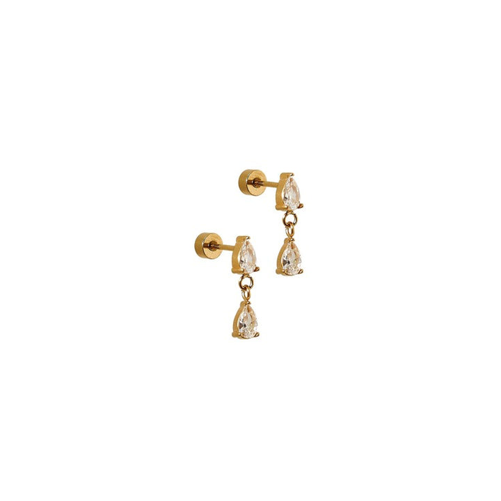 SCREWBACK STUD EARRING