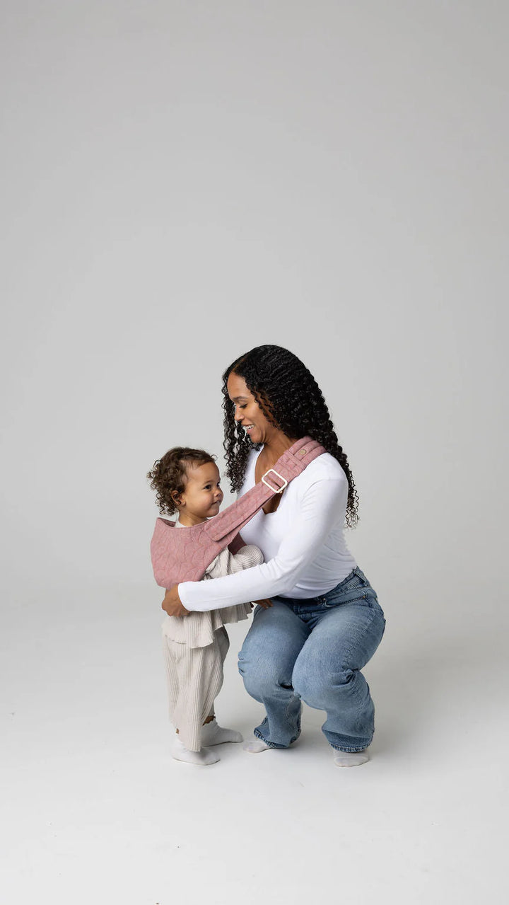 THE MONARCH TODDLER SLING | MAUVE WINGS
