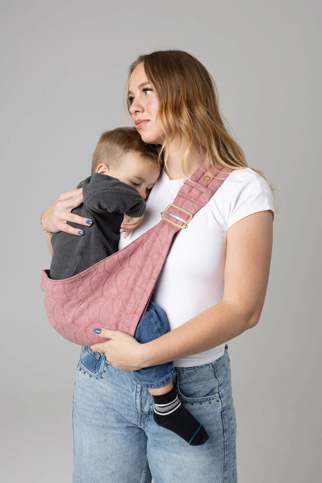 THE MONARCH TODDLER SLING | MAUVE WINGS