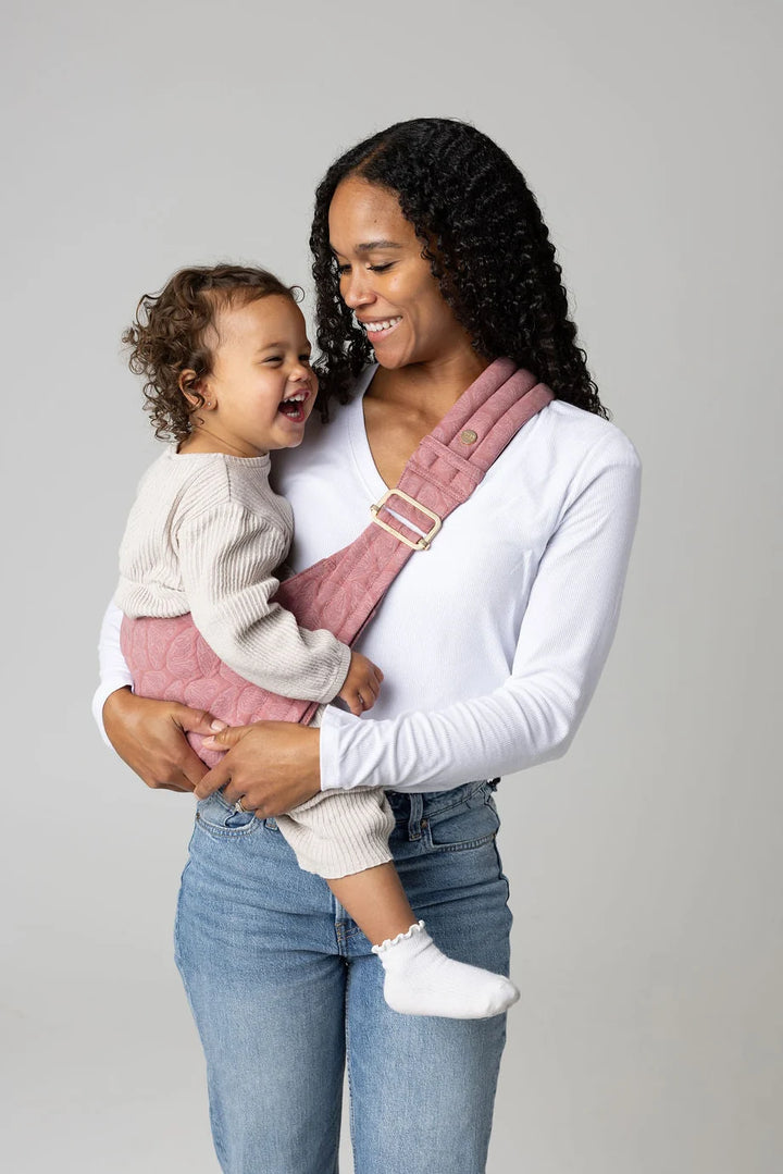 THE MONARCH TODDLER SLING | MAUVE WINGS