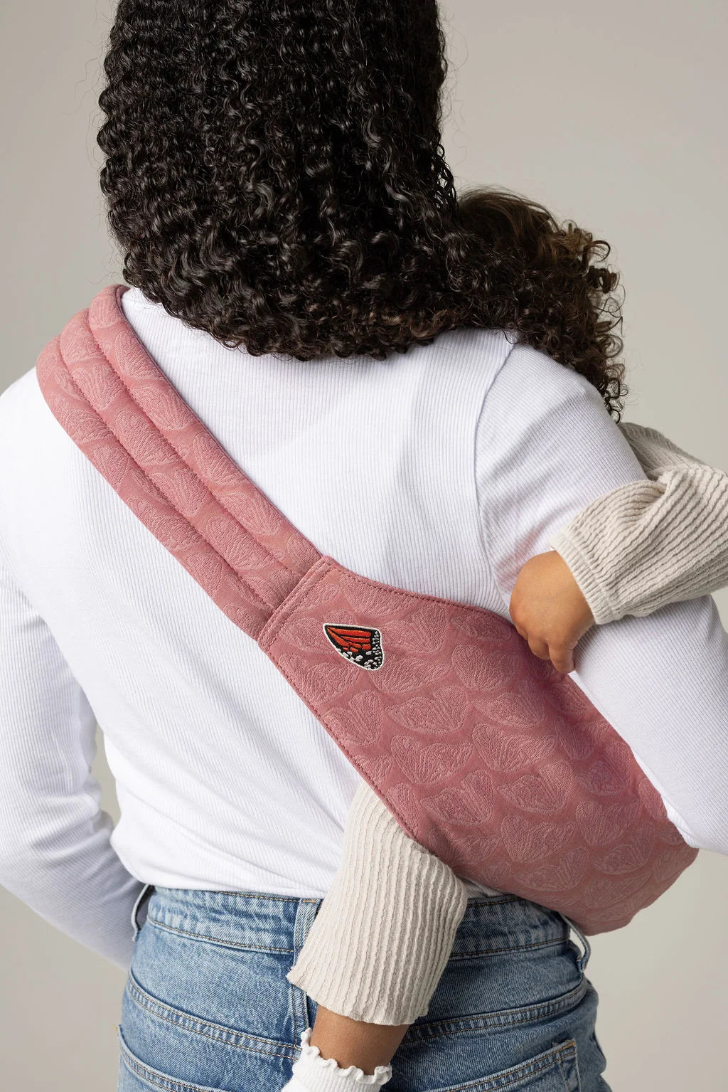 THE MONARCH TODDLER SLING | MAUVE WINGS
