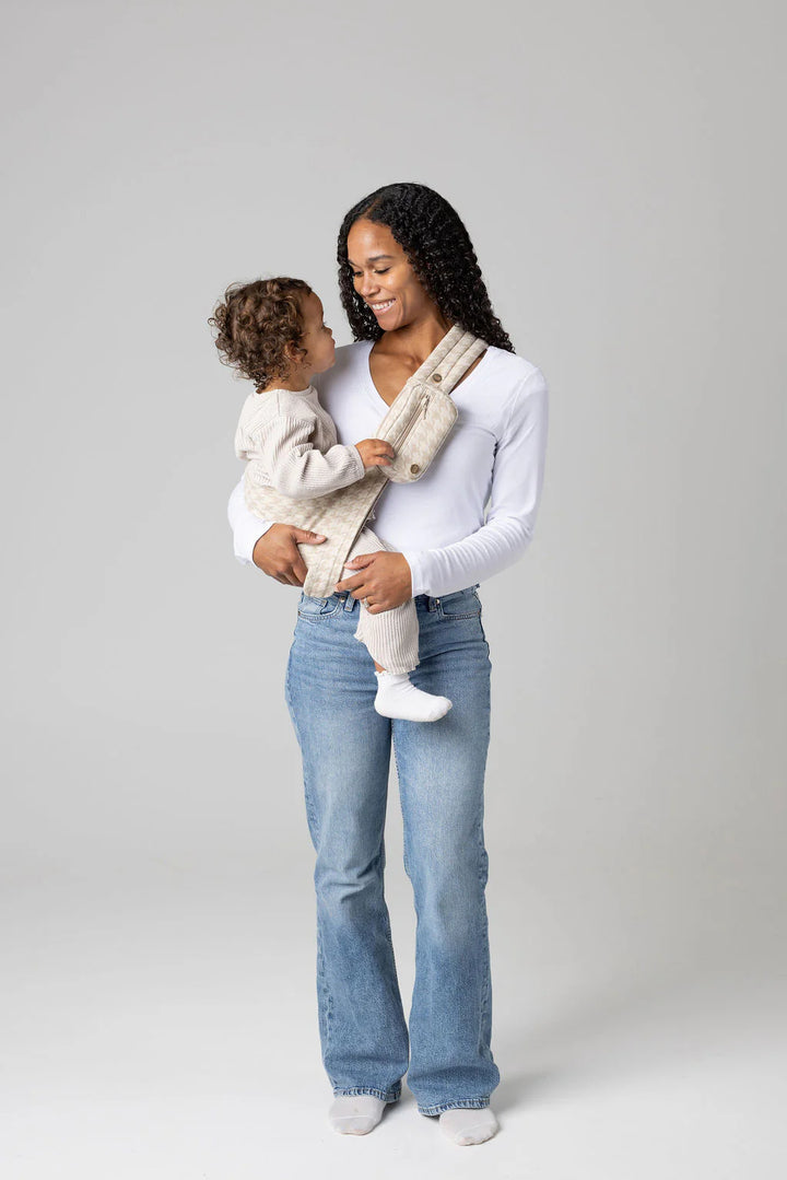 THE MONARCH TODDLER SLING | HOUNDSTOOTH