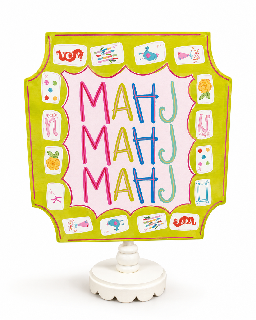 MAHJONG OLIVE TOPPER