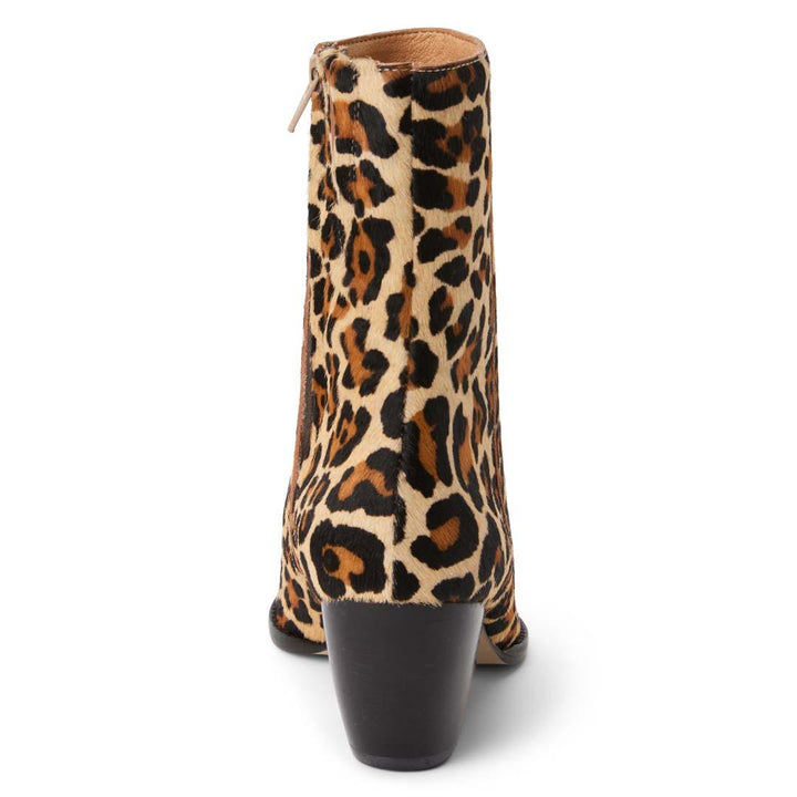 CATY TAN LEOPARD BOOTIE