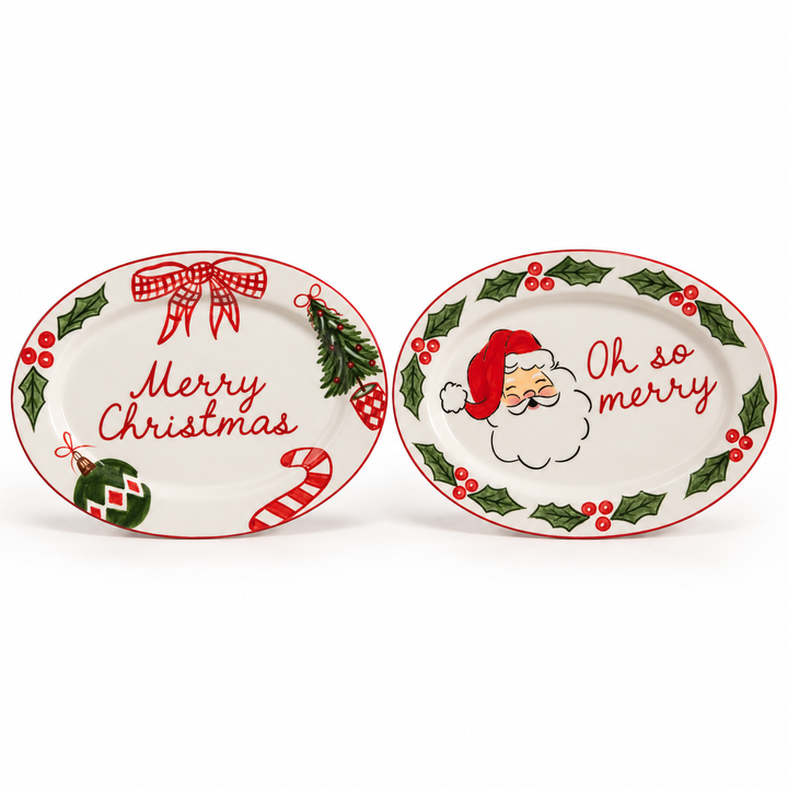 MERRY SENTIMENT PLATE