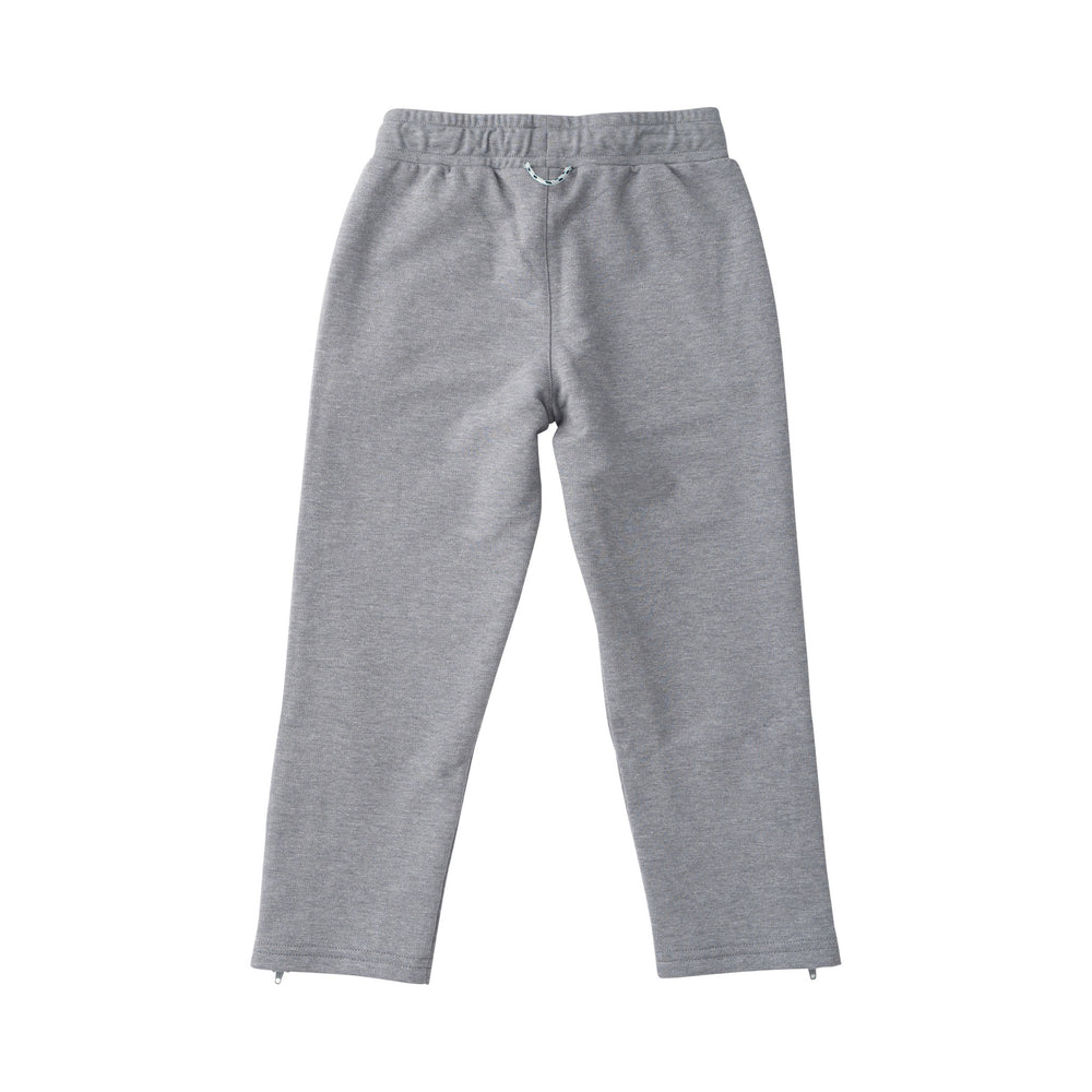 Gray sweatpants on a white background