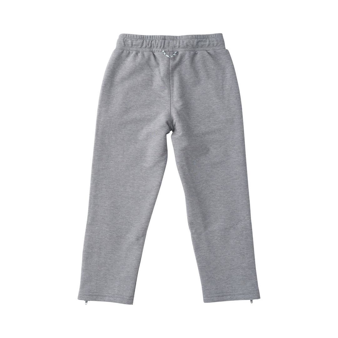 Gray sweatpants on a white background
