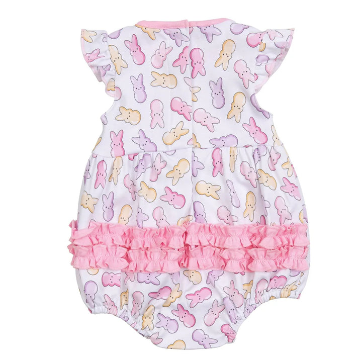 PEEP-TASTIC PINK RUFFLE FLUTTER BUBBLE