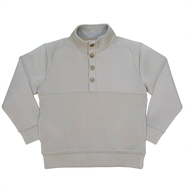 KHAKI PIERCE PERFORMANCE PULLOVER