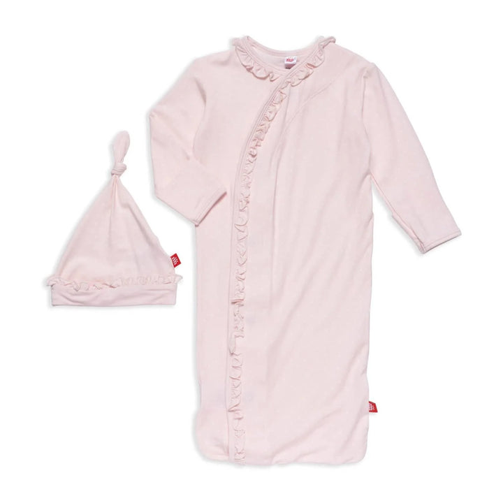 Pin Dot Gown Set