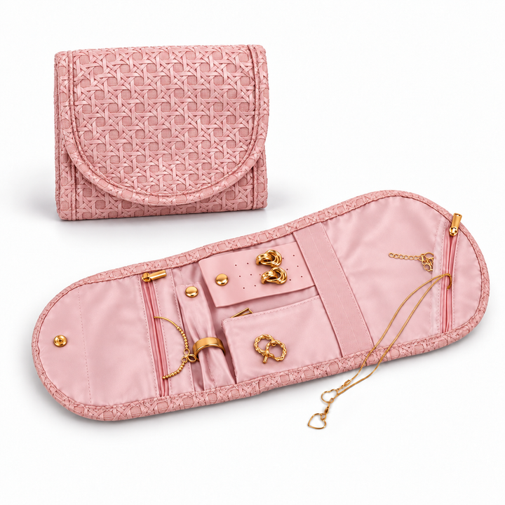 MONICA LIGHT PINK JEWELRY ORGANIZER