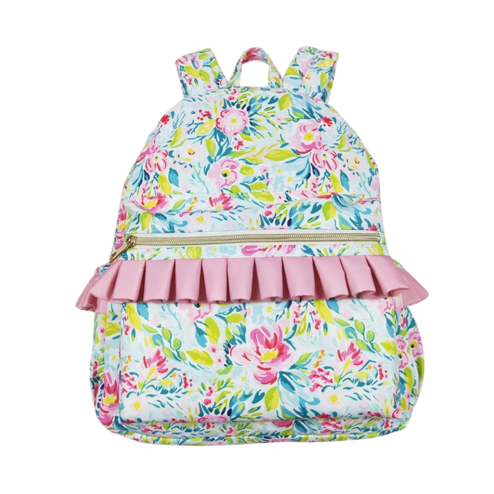 PINK BLOOMS BACKPACK