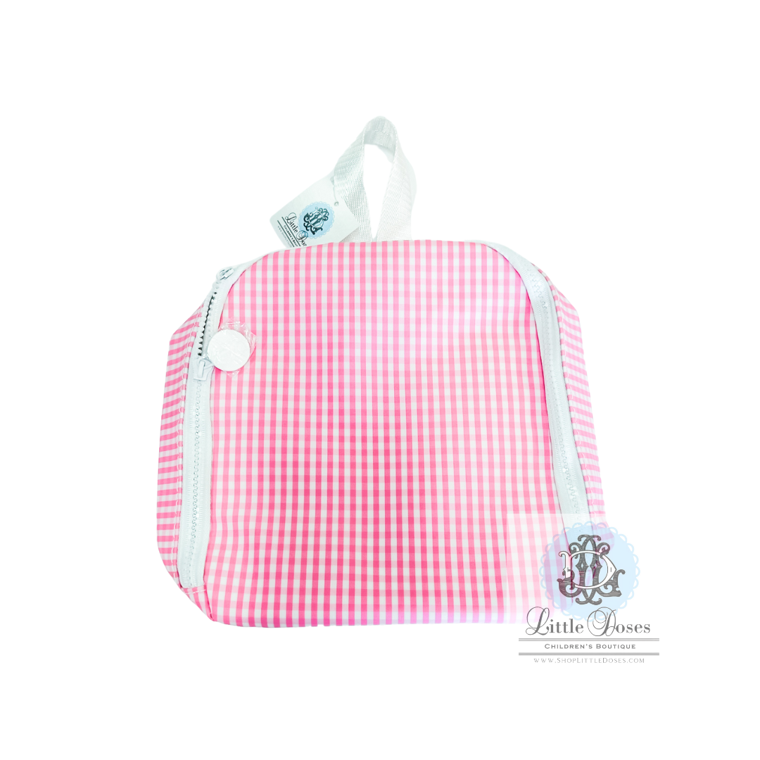 GINGHAM PINK BRING IT LUNCH BOX